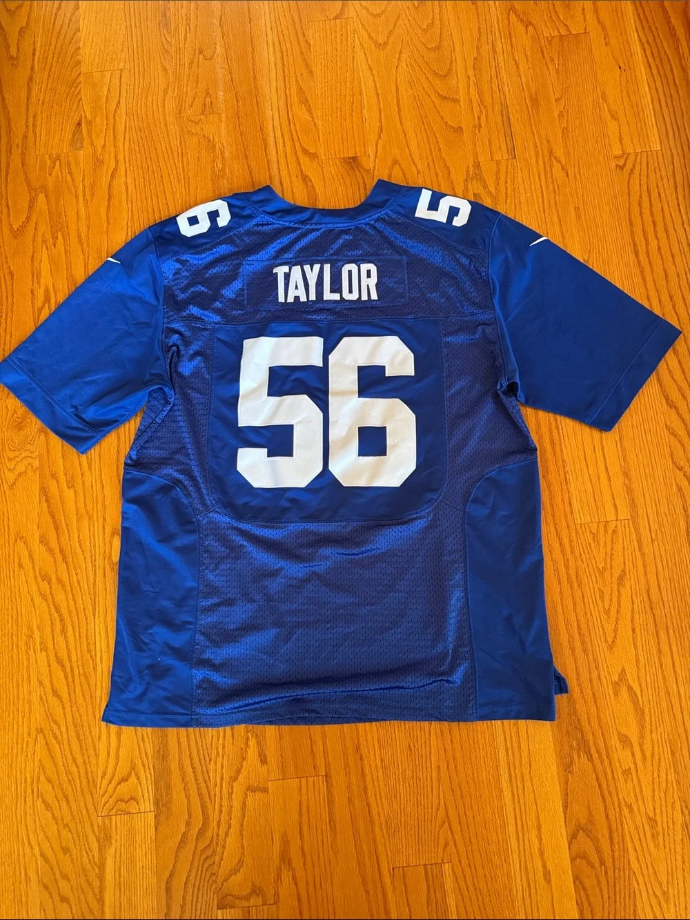 Nike‎ Blue New York Giants #56 Taylor Football Jersey Size TTTG 3XL